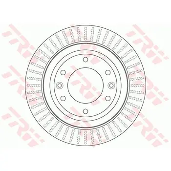 

Brake disc HYUNDAI H1/STAREX 08 rear TRW DF6350