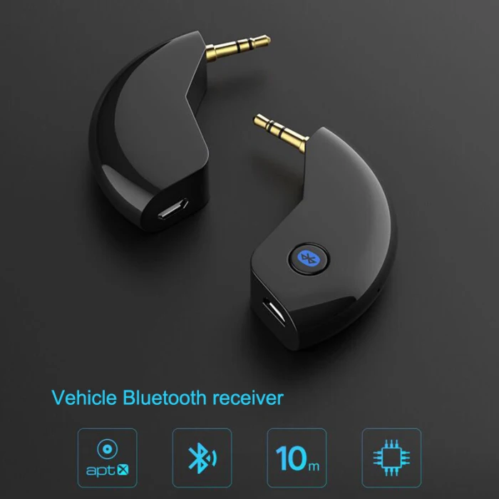 Мини 3,5 мм разъем AUX аудио MP3 музыка Bluetooth приемник автомобильный комплект беспроводной громкой связи динамик JHP-лучший