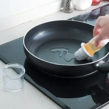 

Pastry Oil Brush High Temperature Resistant Silicone Baking Oil Brushes for Bread BBQ Barbecue Kitchen Gadget