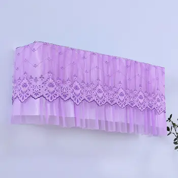 

Lace Air Conditioner Hood Home Use Decoration Dust-proof Dust Cover Baby Windshield Avoid Direct Contact with Cold Wind E0924