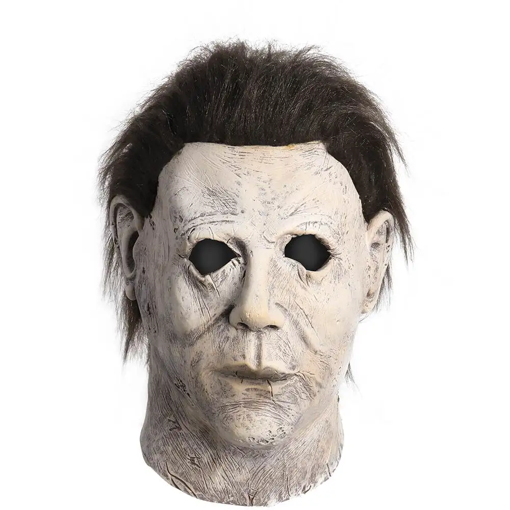 Новая маска «Майкл Майерс» страшный фильм кровавый вариант Хэллоуин Марди Гра маска мягкие маскарадные маски латексные игрушки