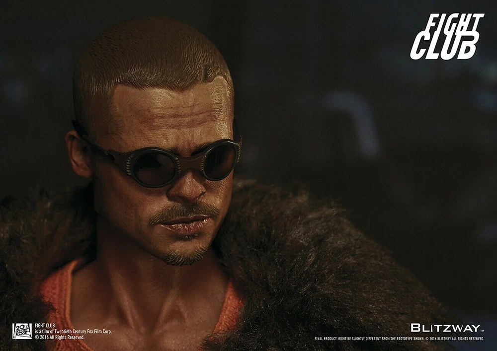 BLITZWAY 1/6 Fight Club Taylor Brad Pitt BW-FC00325 шуба Ver. Фигурка