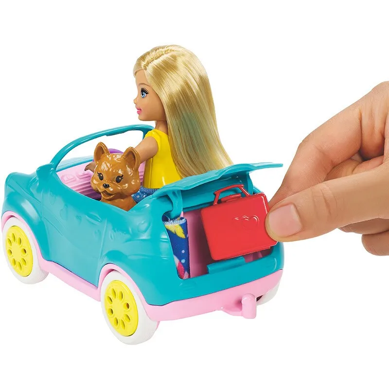 camping barbie car
