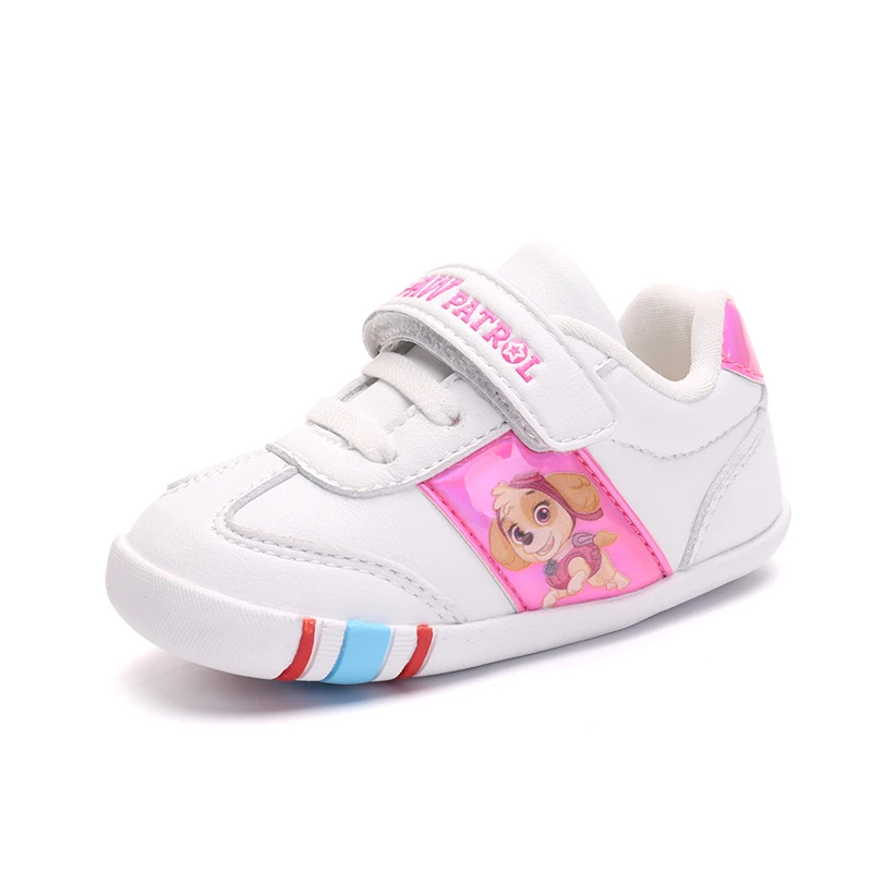 Pink PAW PATROL/весенне-Осенняя детская обувь; спортивная обувь для мальчиков и девочек; Модная брендовая Повседневная дышащая уличная детская обувь; кроссовки для мальчиков; Runnin - Цвет: Pink