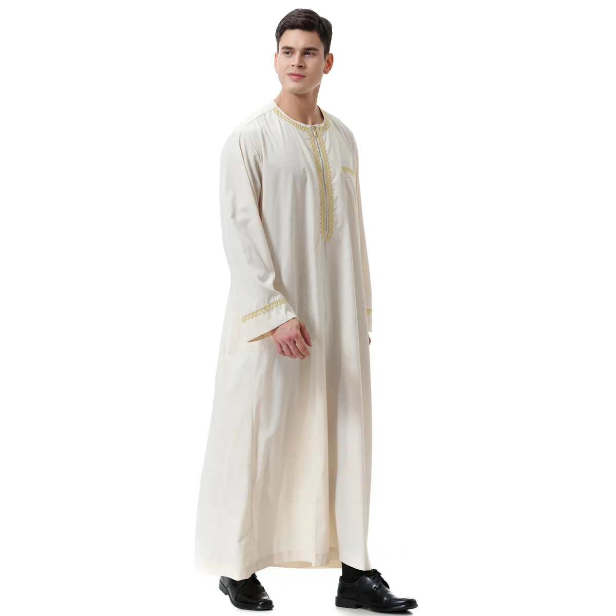 

2020 Hot Selling Hui Nationality Clothing Men Clothing Middle East Arab Robes India Long Sweater