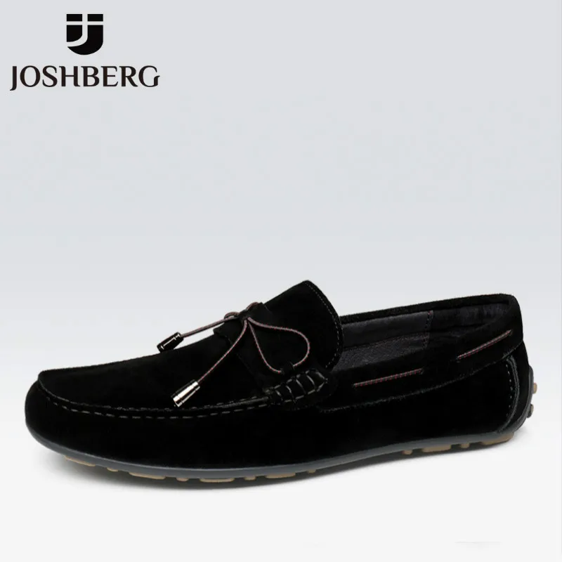 

JOSHBERG Luxury Designers Men's Flats Ultralight Loafers Men'S Shoess Elegant Street Style Man Shoes Sapatos Masculino Social
