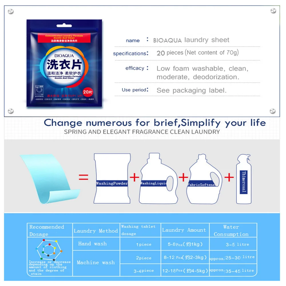 20 шт. экологичный аромат очищающий Прачечная Таблетки диски бумаги стирка порошкообразное мыло смягчитель одежды бюстгальтер стиральная машина уход за кожей