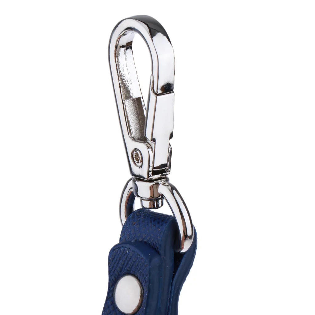 Wristlet Strap Leather Wrist Bag Strap Replacements Keychains for Clutch Purse Cellphone Hand Strap with Silver Buckle