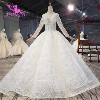 شراءAIJINGYU الحجاب حجم كبير الثياب الصينية الأعشاب الضارة الوهم كوتور قطار قوانغتشو ثوب الزفاف ذيل الذيل