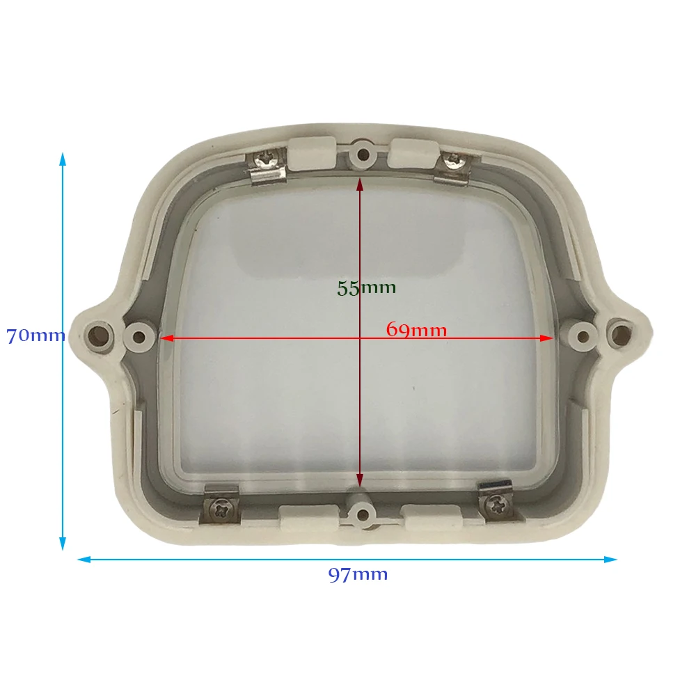 vidro transparente com suporte, uso interno e externo, faça você mesmo