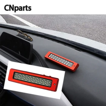 

Auto Universal Car Accessories LED Luminous Parking Phone Number Card For Peugeot 207 508 Hyundai I30 IX35 Nissan Juke Subaru