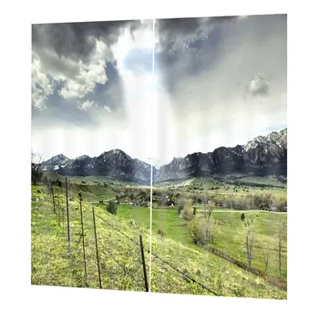 

FJ18 Fashion Blackout Curtain 150*166cm Elegant Living Room Bedroom Decorative Curtains