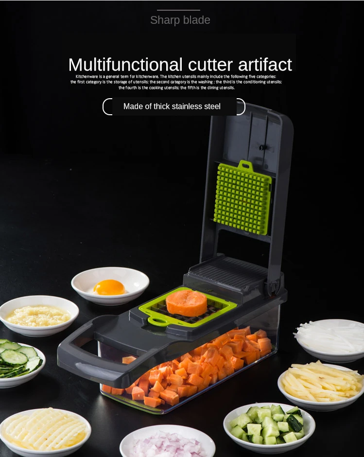 

Vegetable Cutter multifunctional Fruit Slicer Grater Cutter Peeler Manual Slicer Fruit Cutter Potato Peeler Kitchen Tool