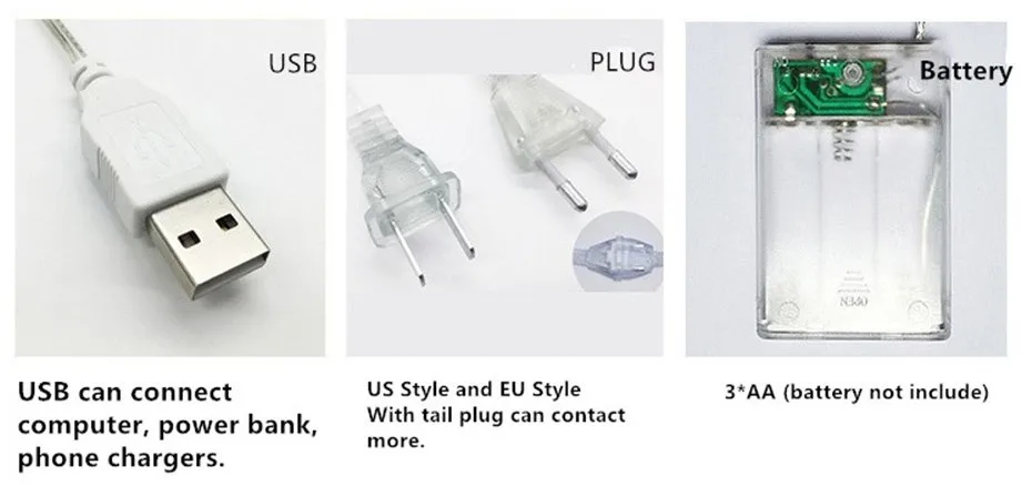 USB EU 电池款 3个图片