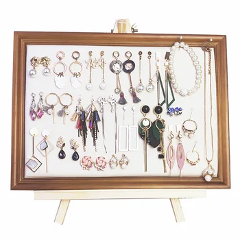 

store display wood wardrobe for store displays jewel holder frame stand wood rack wood frame for earrings