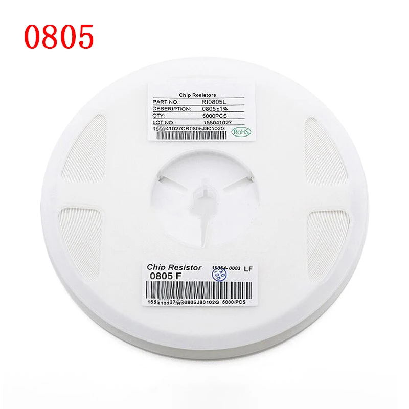 300 шт. 0805 SMD резистор 5% 330 Ом 330R 331 | Электронные компоненты и принадлежности