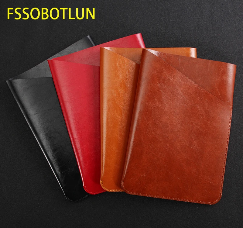 

For Microsoft Surface Pro 6 12.3" Tablet Pc Case Protective Bag Sleeve Pouch Microfiber Leather Cover