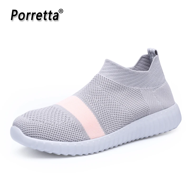

Classic Casual Couples Shoes Mesh Breathable Fashion Men Women Shoes Wide Comfort Light Slip-on Unisex Sneakers Plus Size 36-46