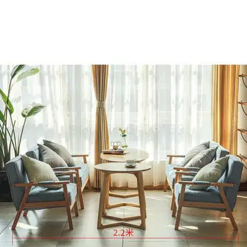 

Net red tea shop table and chair combination personality simple cafe deck sofa fresh casual coffee shop table