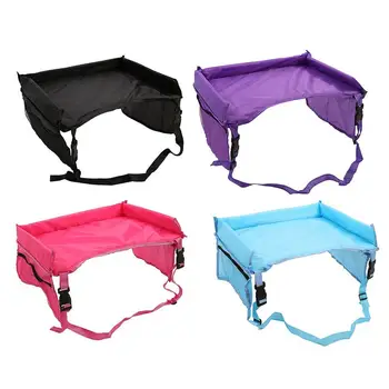 

Multifunctional Baby Car Safety Seat Tray Storage Kids Toys Waterproof Food Drinking Table Portable Car Chair Stroller Holder