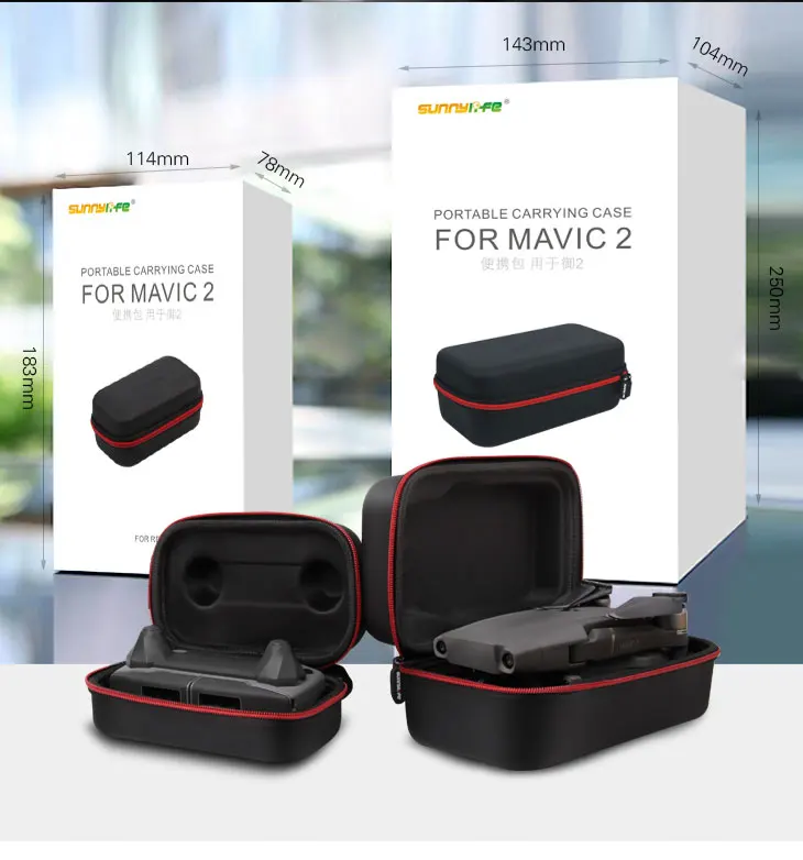 Чехол для переноски, Портативная сумка для DJI Mavic2 Pro Zoom Mavic, мини сумка для хранения, Дрон, пульт дистанционного управления, портативный чехол