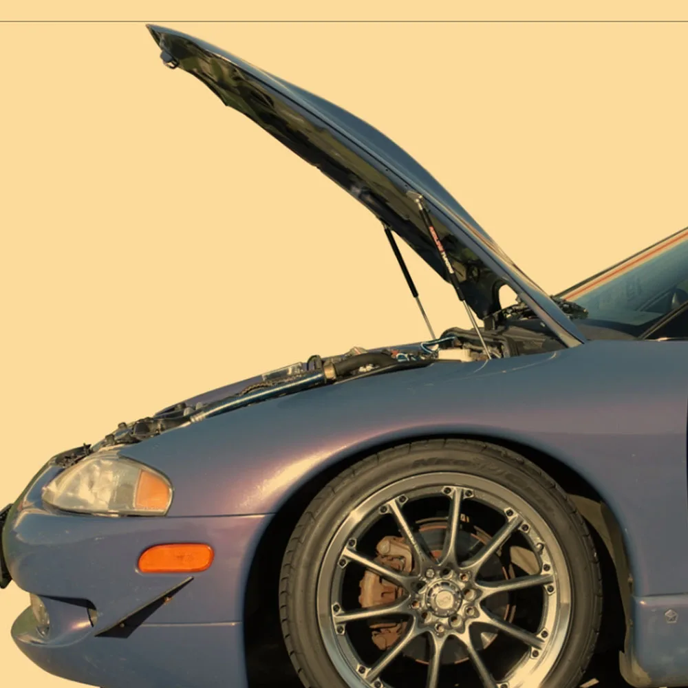 Для Mitsubishi Eclipse 3g 2000-2005 передний капот модифицирует газовые Распорки амортизатор подъемник поддерживает автомобильный амортизатор