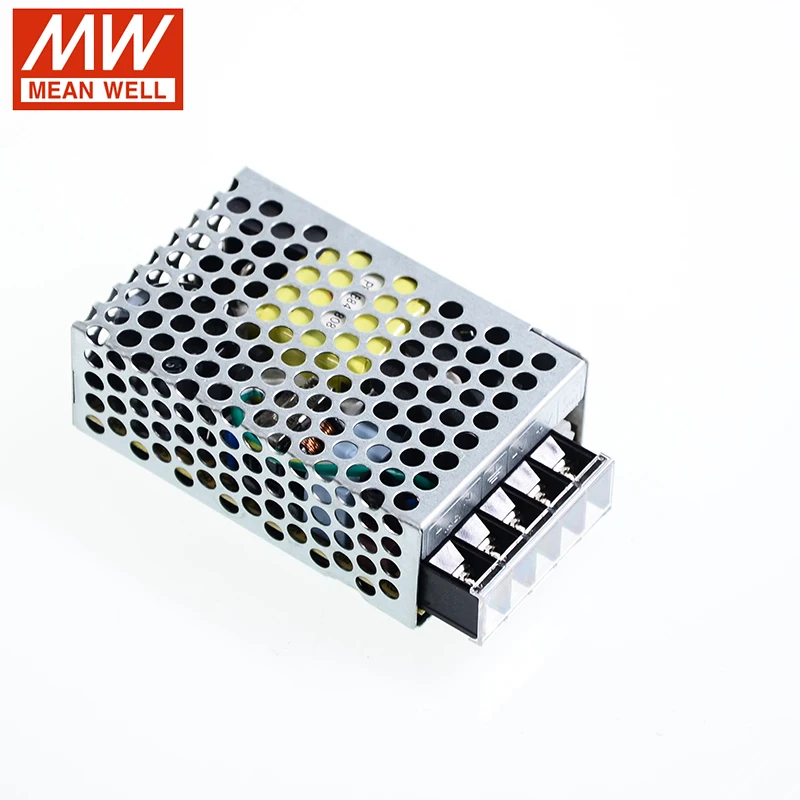 [Семь Неоновые] бренд MEAN WELL представляет RS-25 3,3 V 5V 12V 15V 24V 48V 25 Вт высокое Мощность высокая эффективность один Выход переключение Питание