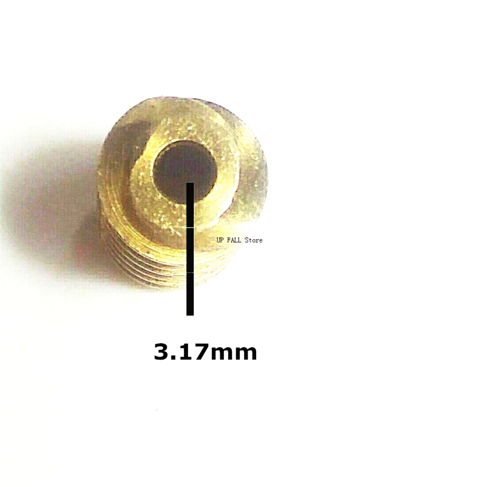 10mm Copper Worm Gear 3.17MM DIY Motor Spindle Reduction Parts