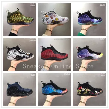 

Nike Air Foamposite Pro Men's Running Shoes Mens Air Cushion Breathable Basketball Sneakers EUR 40-46