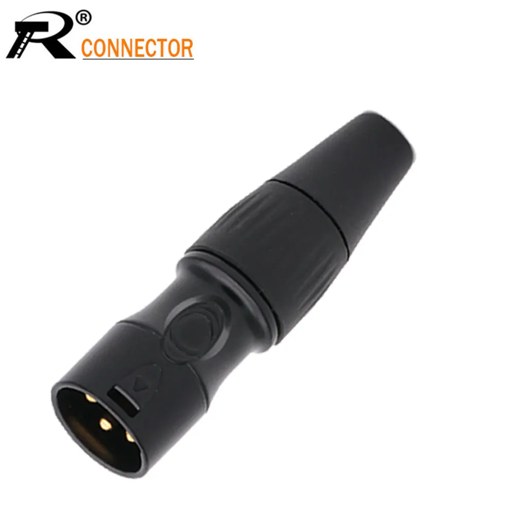 10 шт в упаковке новая XLR 3-контактный разъем аудио микрофонный кабель DIY припоя
