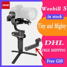 Zhiyun WEEBILL лаборатории, WEEBILL S 3-осевой стабилизатор для sony Panasonic GH5s беззеркальных Камера портативный монопод с шарнирным замком с фокусом Управление