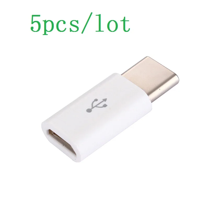 Горячая распродажа! 5 шт./лот USB 3 1 Тип C Male к микро-usb Female адаптер конвертер разъема