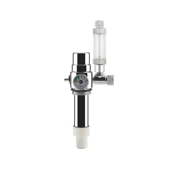 

Pressure Reducing Valve+Bubble Counter for 2L Double Stainless Steel Bottle Aquarium CO2 Generator System