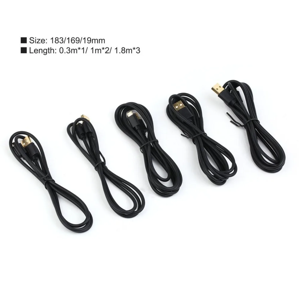 6 шт./партия Micro USB кабель для быстрой синхронизации данных зарядный кабель для Andriod Microusb Кабели для мобильных телефонов
