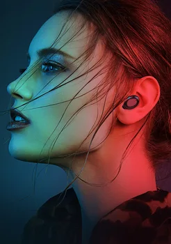 

Factory Direct Supply Hot Selling V2 New Style Private Mode 5.0TWS Touch Ear Bluetooth Wireless Earphone