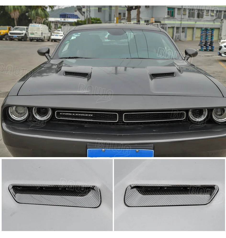 BAWA внешние молдинги аксессуары для Dodge Challenger автомобильный воздухозаборник Декоративные наклейки для Dodge Challenger