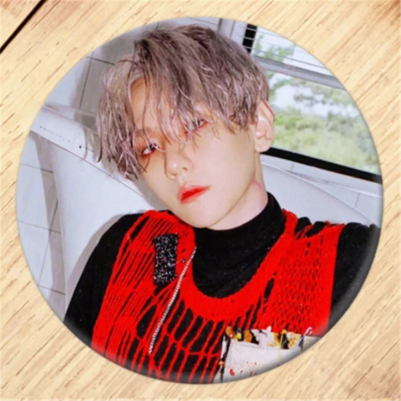 17 Новая Kpop группа супер м Брошь булавка KAI MARK десять значков для одежды украшение для рюкзака ювелирные изделия B140 - Окраска металла: 17