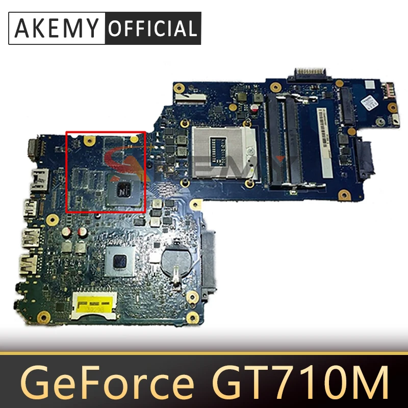 Материнская плата AKEMYLaptop для Toshiba Satellite C50 A571 - PT10SG DSC MB REV 2 0 69N0CKM42A01P GeForce GT710M Гарантия