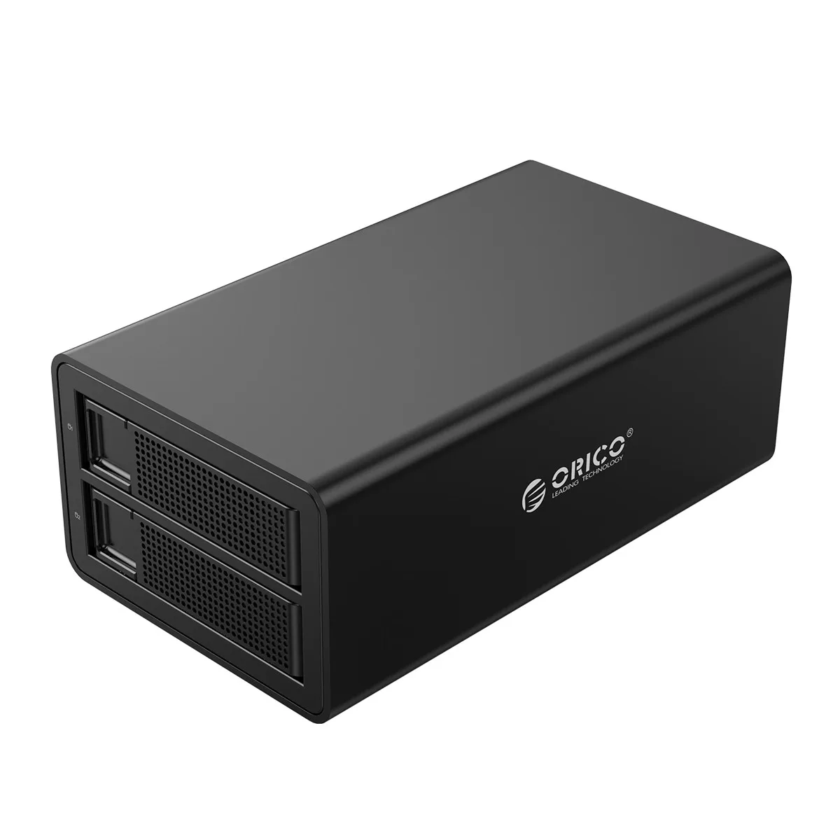 ORICO 2 bay 3,5 ''док-станция для HDD USB3.0 to SATA с RAID алюминиевый корпус для жесткого диска 48 Вт внешний адаптер питания чехол для HDD