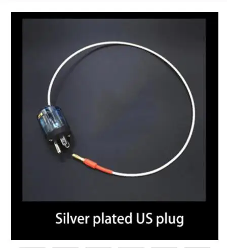 plated us plug Lusya Box one HiFi аудио GND усилитель декодер динамик аудио заземление коробка тюнинговая коробка очиститель мощности электронный черное отверстие - Цвет: plated us plug