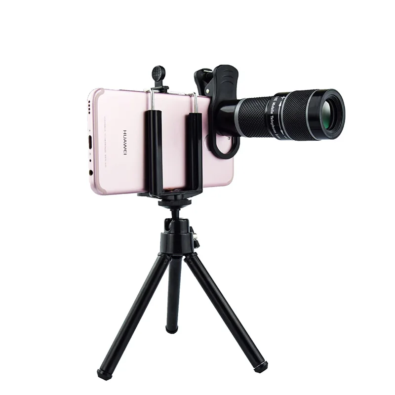 18X Zoom Optical Mobile Monocular Telescope Binoculars Outdoor Telescope with Vision Hunting Travelling Brid Watch Portable