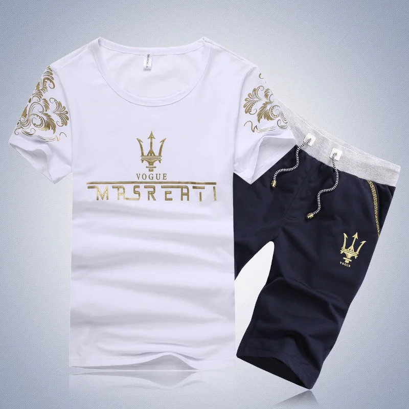 

Men Summer Sports T-shirt Suits Shorts Pants + Shirts
