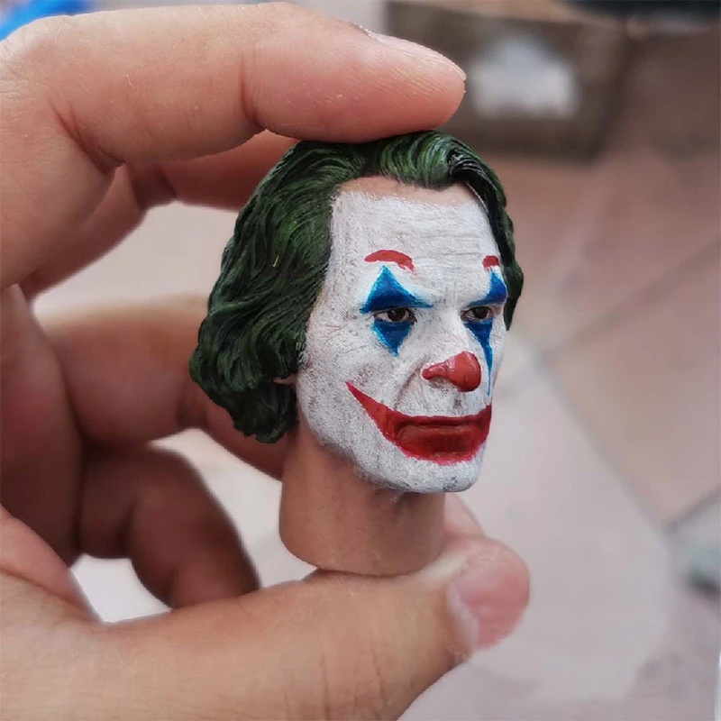 Нежная 1/6 шкала Джокер Хоакин Феникс голова лепить B Стиль Fit 1" фигура