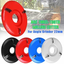 90 мм дуговые зубы плоскость резьба по дереву дисковый инструмент фреза для 22 мм апертура угол чай лоток три зуба синий/красный/черный/силивер