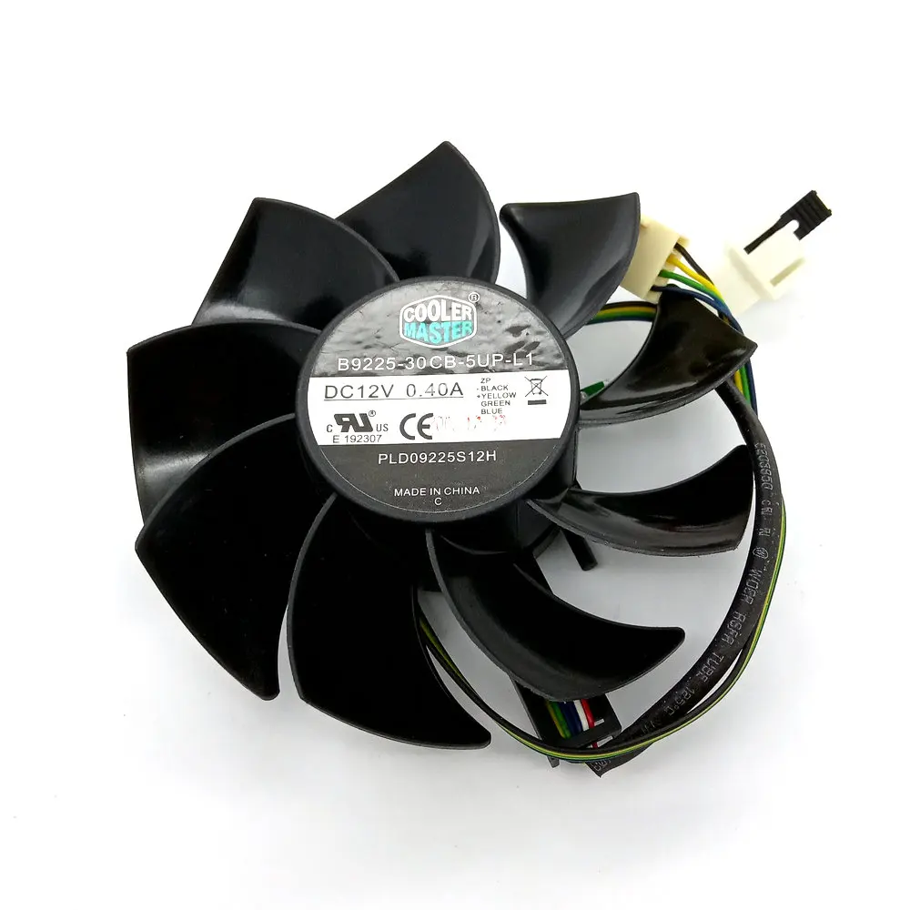 New Original B9225-30CB-5UP-L1 DC12V 0.40A PLD09225S12H PLB10478S12HH 0.58A Computer cooling fan | Компьютеры и офис