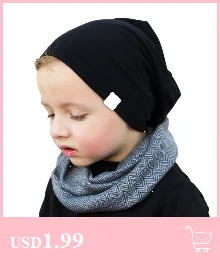 Детская хлопковая шапка-тюрбан для маленьких мальчиков и девочек, зимняя теплая мягкая шапка, шарф-тюрбан, Детские аксессуары# N