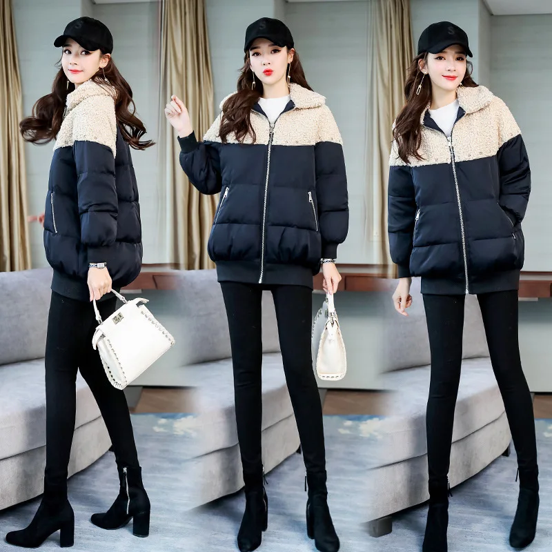 

Loose-Fit Slim Fit Slimming Casual Fashion Elegant Versatile by Age Cool Simple And Elegant Cotton-padded Clothes/Cotton Coat