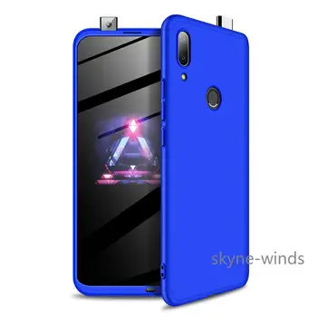 

For Huawei P Smart Z 2019 STK-LX1 360 full protection Hard PC 3 IN 1 Matte Plastic Cover For Huawei Y9 Prime 2019 6.59inch case