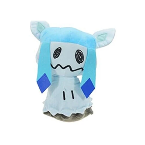 20 см Pikachus Mimikyu Косплей Eevee Vaporeon Flareon фильм Аниме Мягкие и плюшевые животные игрушки - Цвет: Белый