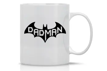 

Funny Coffee Mug 11OZ Dadman Superhero Mug Funny Dad Mug Perfect Gift